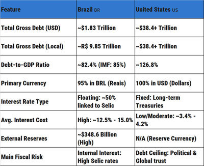 Brazil debt profile Brazil debt profile